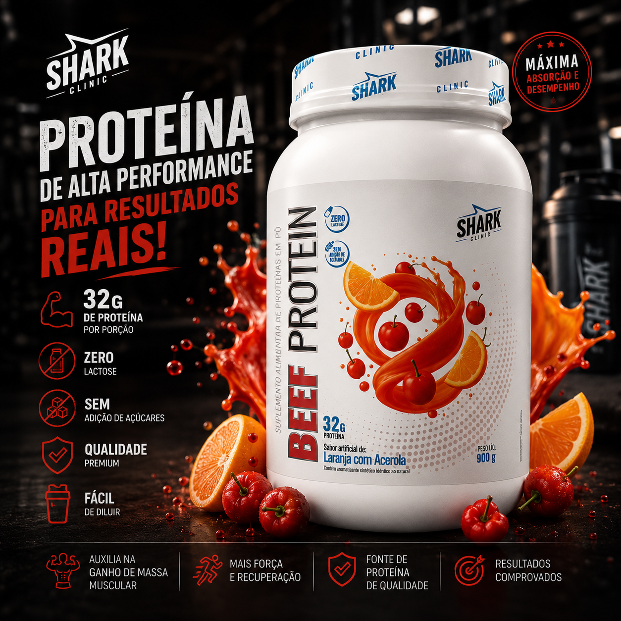 Beef Protein Shark Pro